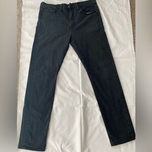 Levi’s Men W34 L34 Style 522 Black Jeans